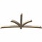 Ekena Millwork Davenport Rough Sawn Timber Gable Bracket, Douglas Fir, 96"W x 44"H x 4"D x 4"F, 11/12 Pitch GBW096X44X0404DAV00RDF - alternate 3